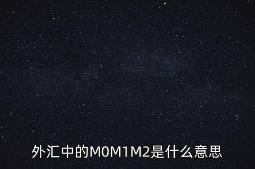 经济体量是什么意思，外汇中的M0M1M2是什么意思